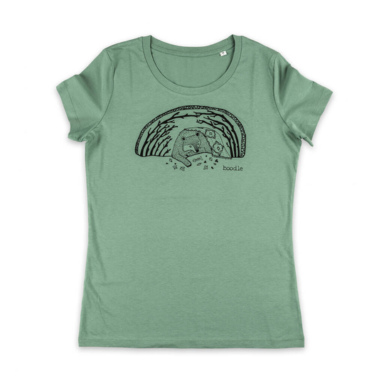 Organic Womens Hibearnate T Shirt