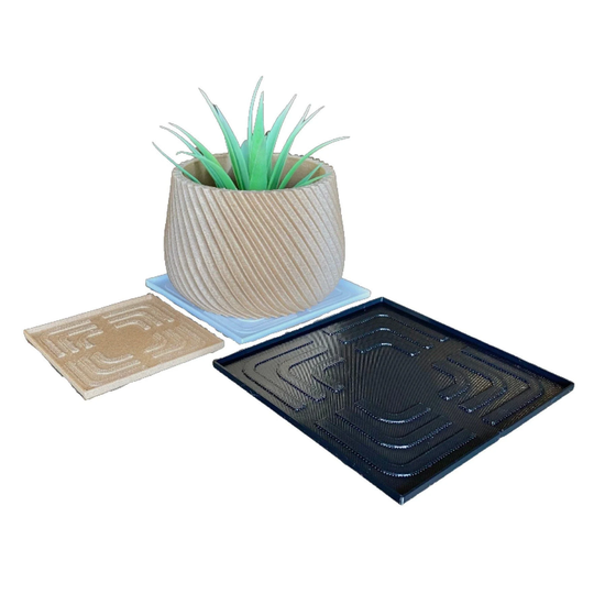 Square Drip Tray, Water Tray For Succulent Planter