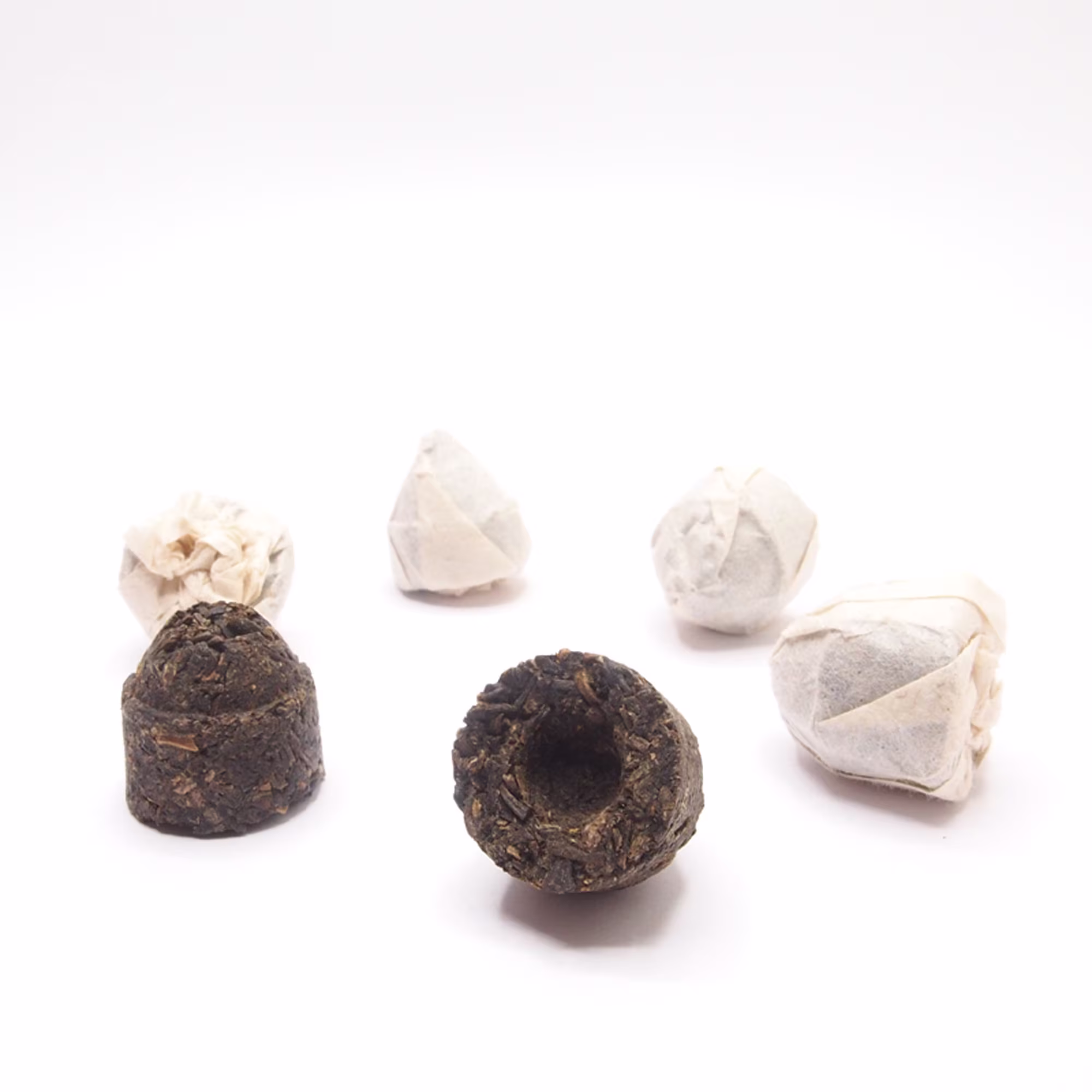 Pu-Erh Tuocha Green Tea 100G | 20 Pieces Compressed Birds Nests