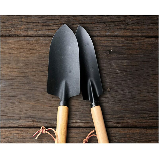 Small Shovel Tungsten Steel Outdoor Planting Soil Loosening And Weeding Household Potted Garden Planting Tools for gardens (Color : Dark Grey) Thsinde