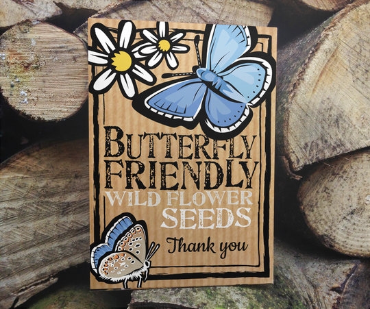 Butterfly Friendly 'Thank You' Flower Seeds