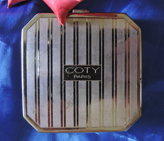 Coty Compact, Powder & Rouge Compartments, Vintage Compact