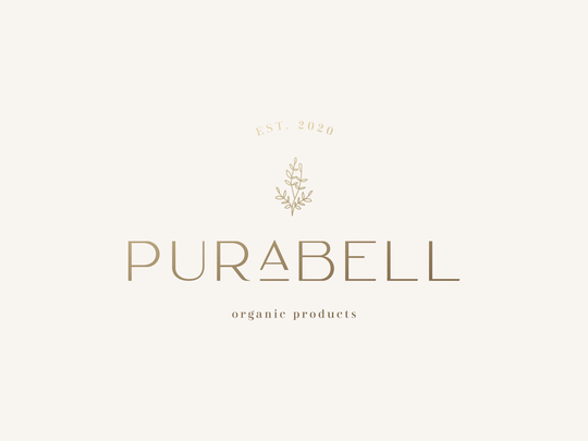 Organic Skincare Logo, Leaf Boutique Logo Design, Feminine Coaching Beauty Design