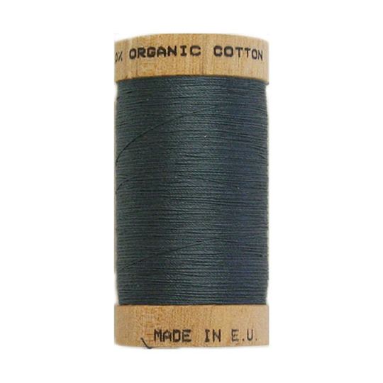 Scanfil Organic Thread 100 Metre Spool - Teal 4819 100% Cotton