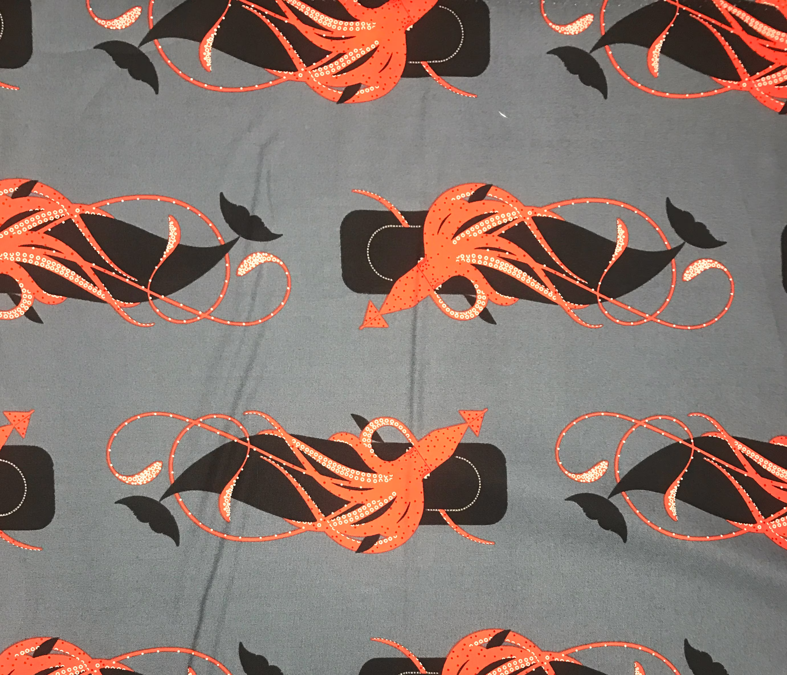 Birch Organic Cotton Poplin-Coastal-Squid With Small Whale