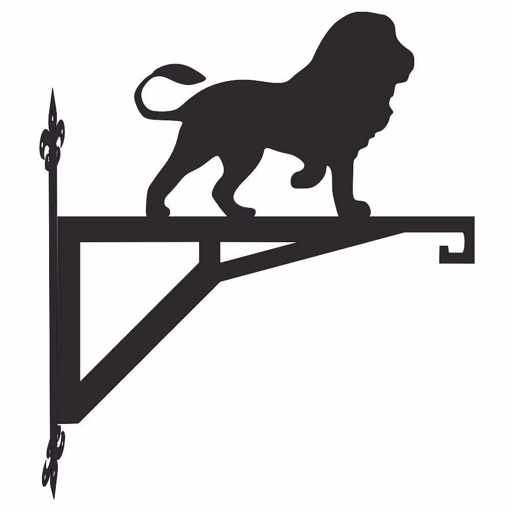Lion Contemporary Hanging Bracket