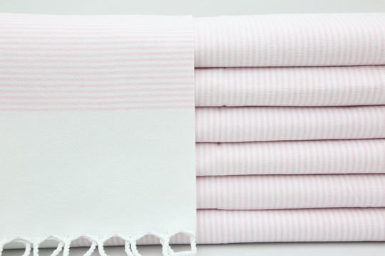 Powder Pink Hand Towel, Peshkir, Tea Towel, Kitchen Towel, 18''x40'', Hand Towel, Napkin Towel, Service Towel, Face Towel, Napkins, Head Towel