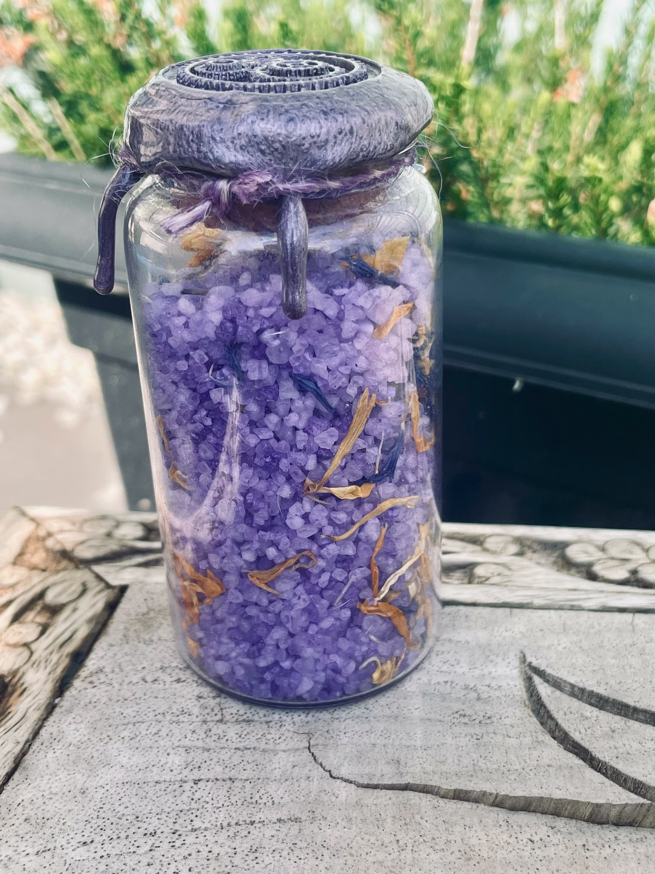 Third Eye Awakening Bath Salts | Aromatherapy Witchcraft Wiccan Pagan Divination Ritual Spell Essential Oils Gift