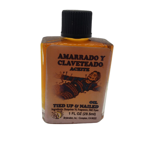 Tied Up & Nailed Oil Amarrado Y Claveteado Aciete