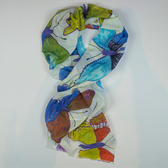 Emerge Happy Organic Cotton Scarf