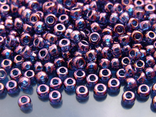10G 91884 Violet Gold Luster Miyuki Seed Beads 6/0 4mm Japan Jewellery Making