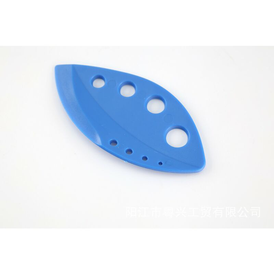 2pcs Vegetable Leaf Stripper Cabbage Gadget Kale Greens Herb Stripper Kitchen Stripper (blue)