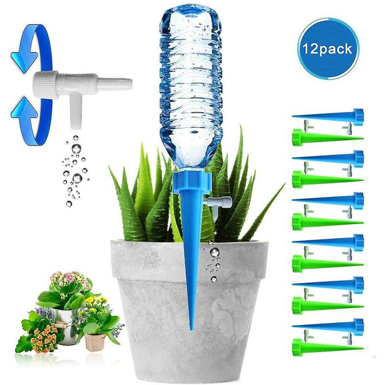 Adjustable Self Watering Spikes For Indoor Bottle Garden Plant 12pcs Thsinde