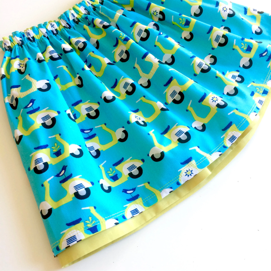 New Organic Baby Skirt, Girls Orgnic Cotton Scooters, Gift, Toddler Gift