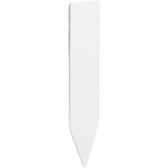 200pcs Plastic Plant name tag Flower tag marker Seed name Stake tags nursery seedling tags for Potted Garden Herbs Flowers vegetables (White)