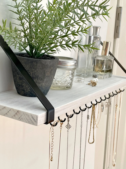Jewelry Organizer - Wall Hanging Holder Storage Dorm Decor