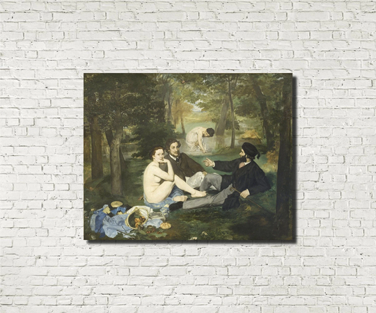 Édouard Manet Impresionist Fine Art Print Luncheon On The Grass