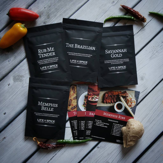 Superb With Sausages! Four Rubs For Great Bangers with Recipe Cards