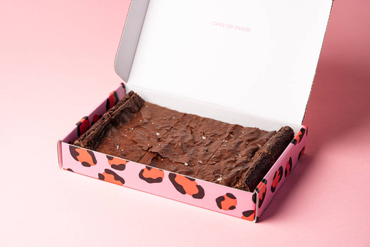 Vegan Sea Salt Brownie