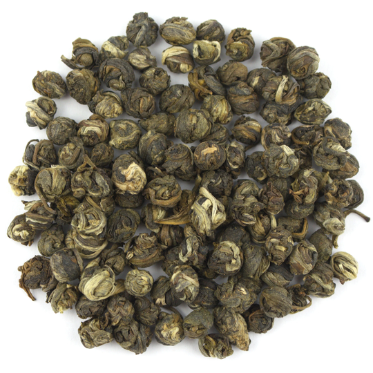 Dragon Pearls Green Tea 50G 1Kg Long Zhu - Hand Rolled Luxury Chinese Loose Leaf High A Quality UK Supplier