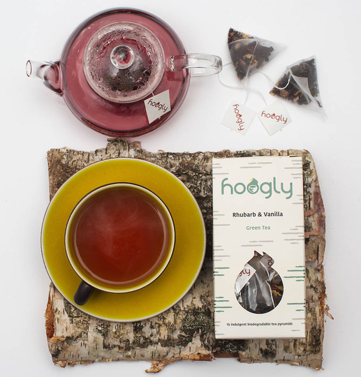 Rhubarb And Vanilla Green Tea