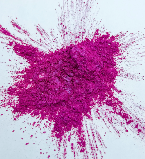 Fabulous Fuchsia #006 Pink Mica Powder 3 Gram Jar Soap Making Epoxy Crafts Slime Lip Gloss Cosmetic Safe Glitter Tumblers Ships Usa