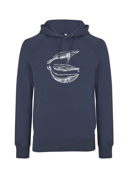 Three Whales Unisex Hoodie Organic Fair Wear