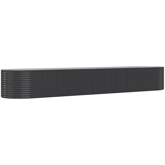 Vidaxl - Garden Planter Powder-coated Steel 507x100x68 cm Anthracite Anthracite