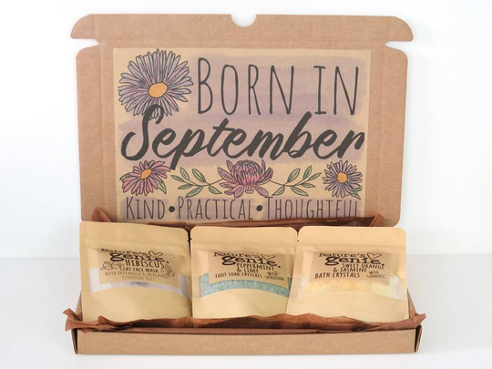 September Birthday Gift Set