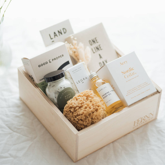 The Spa At Home Wellness Birthday Gift Box