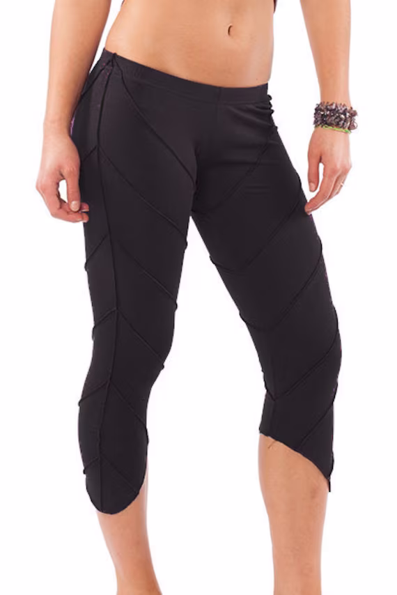 Organic Cotton Pixie Leggings in Black