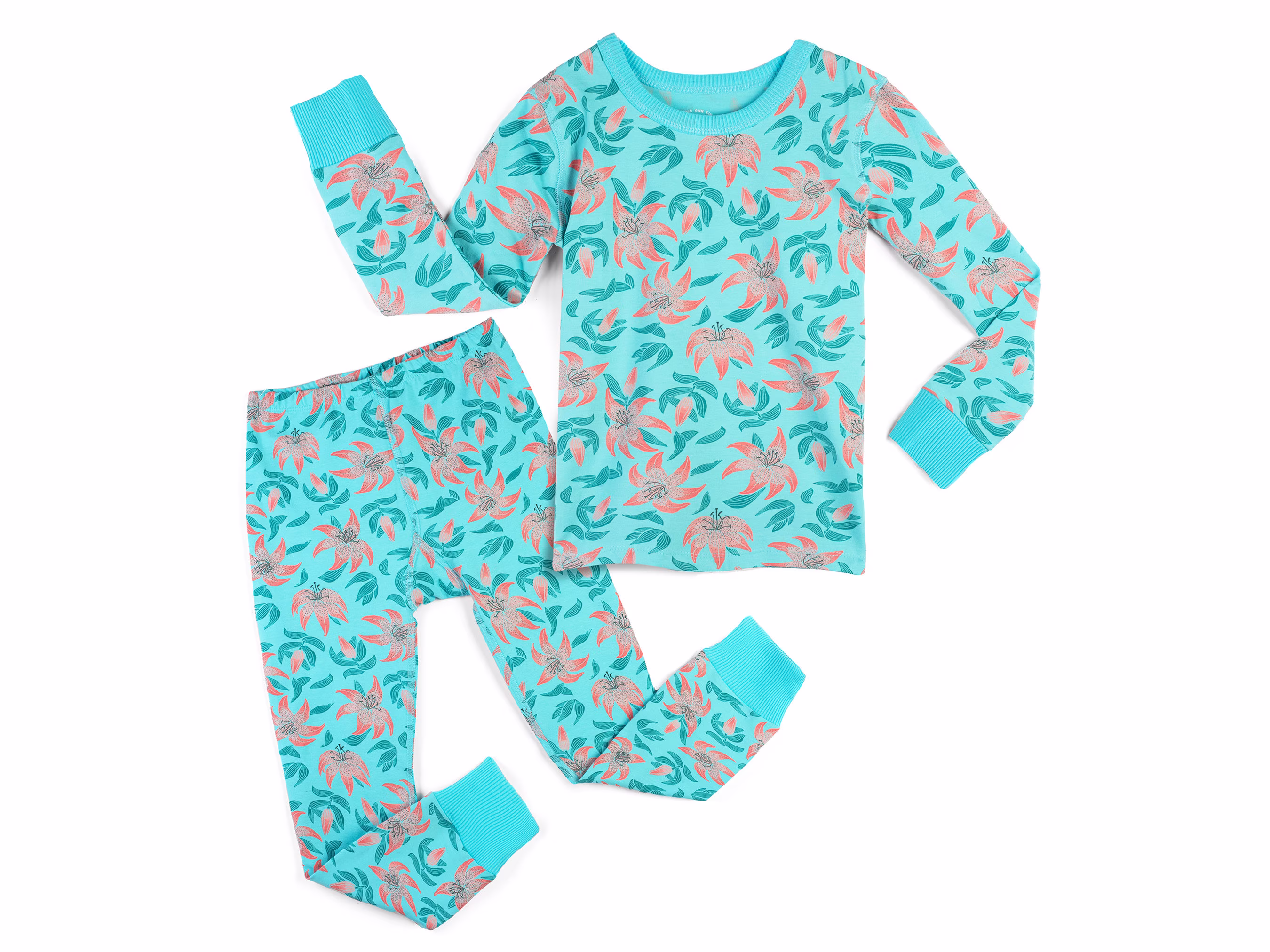 Girls Organic Cotton & Fair Trade Certified Tiger Lily Pajamas