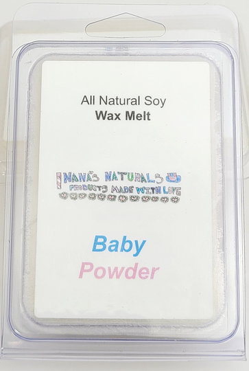 Baby Powder Fresh Soy Wax Melt, Tart, Tarts, Scented Melt For Warmer