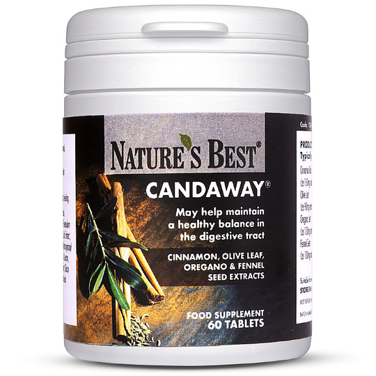 Candaway®, To Help Maintain A Balance In The Digestive System 60 Tablets