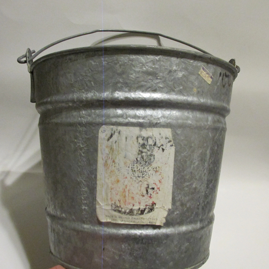 Galvanized Hand Dipped Metal Pail, Made in Mexico, Bucket, Garden, Planter, Farmhouse