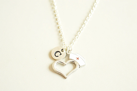 Nurse Gift, Graduation, Necklace, Birthday, Medical Student, Medicine, Registered Nurse, Caregiver, Care Assistant, Staff
