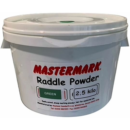 Trilanco - Raddle Powder - Green x 2.5 Kg - RP502GNL