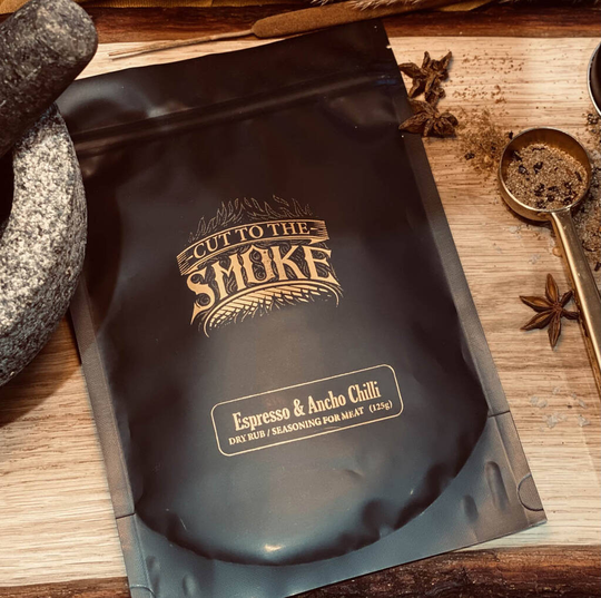 Espresso And Ancho Chilli Dry Rub Recyclable Pouch 125g