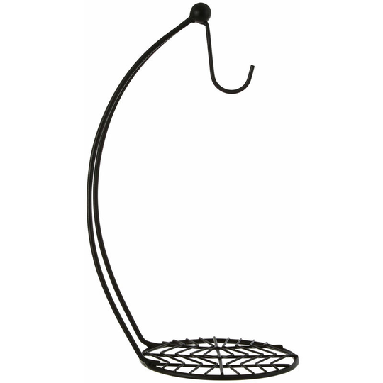 Vertex Black Powder Coat Banana Hanger - Premier Housewares