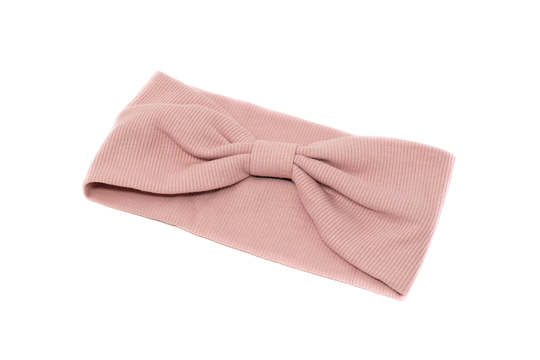 Powder Pink, Headband, Knotted, Turbo Style, Powder Pink