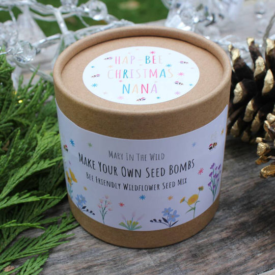 Nana's Christmas Make Your Own Bee Seed Bomb Kit