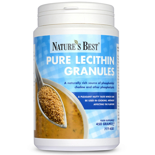 Lecithin Granules, Natural Source Of Phosphatidyl Choline 450 Grams
