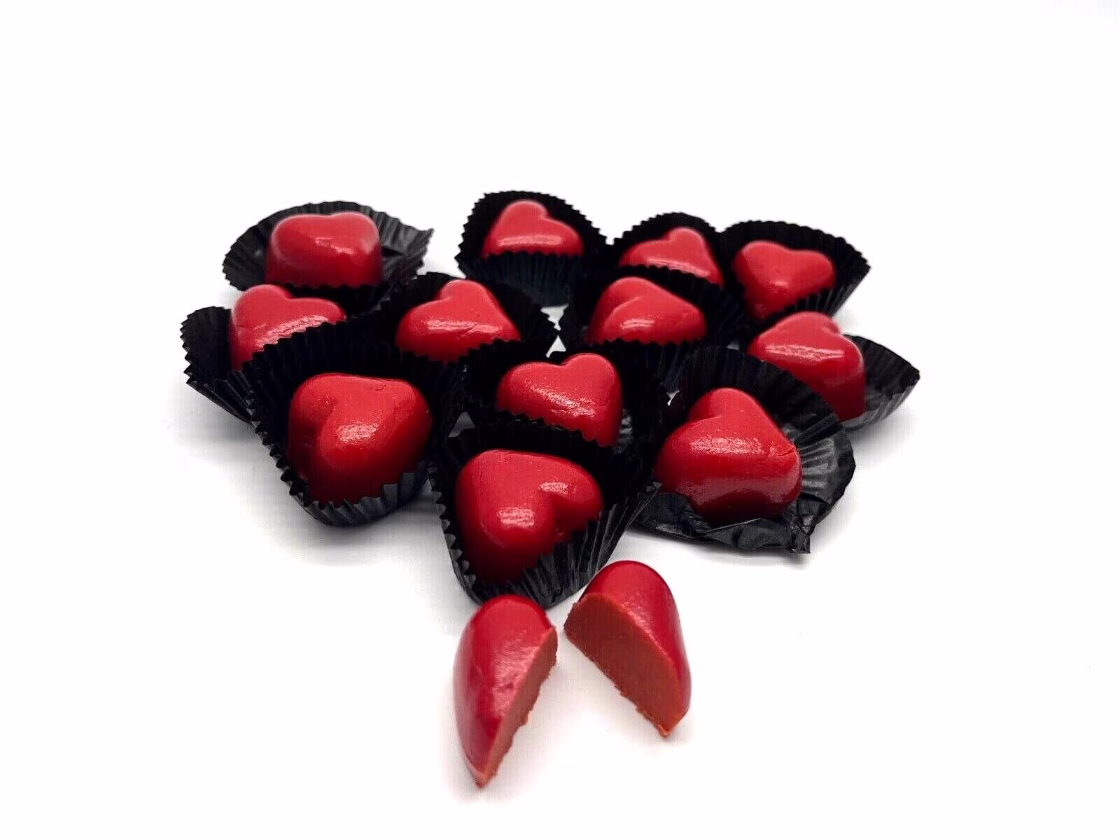 Marzipan Heart Hand Finished Traditional English Sweet