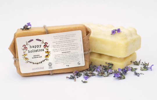 Organic Massage Bar Soil Association Certified