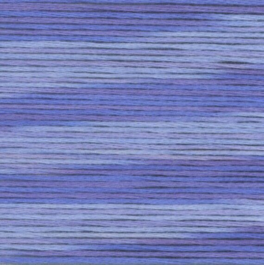 Cosmo Seasons Variegated Purple #5022 Embroidery Floss - Lecien 5000 Series