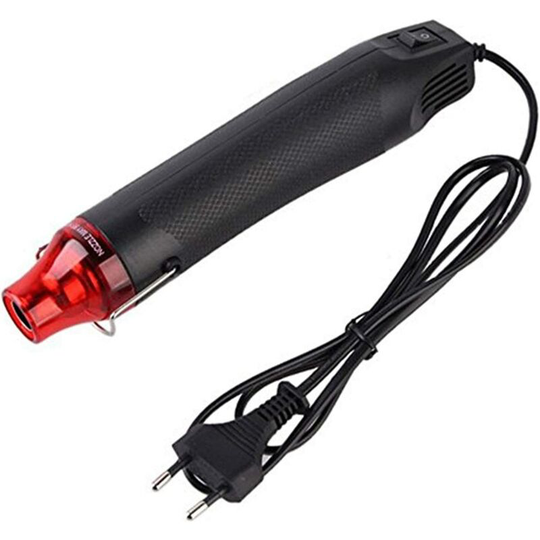 Mini Heat Gun, Essential diy Thermal Sheet for diy Rubber Stamp Convex Powder