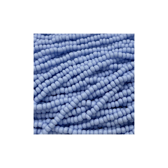 Seed Bead Csb6-33000 Preciosa Czech Beads 6/0 Pale Blue Opaque - 20 Grams Diy