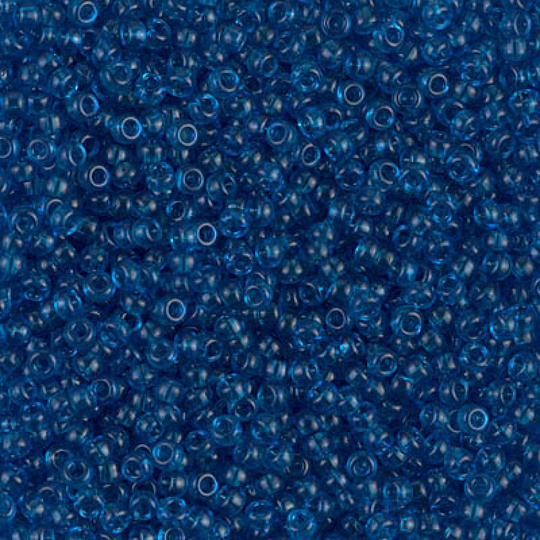Miyuki Seed Beads 11/0 Transparent Capri Blue , 0149-New