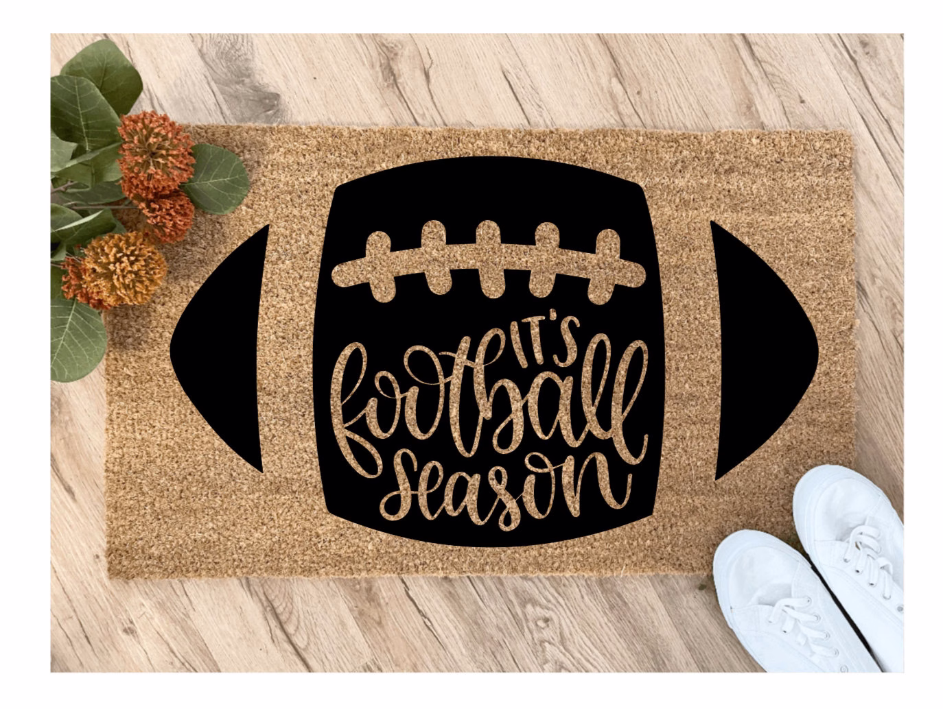 It's Football Season | Game Day| College Nfl Door Mat Fall Sports Autumn