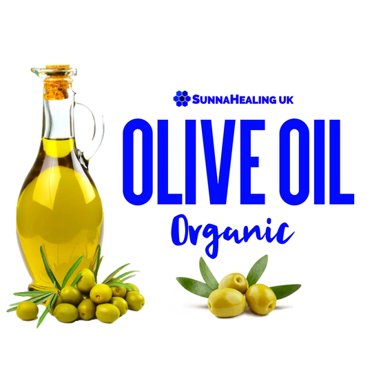 Olive Oil | Organic - Sunnahealing UK 500Ml Glass Bottle